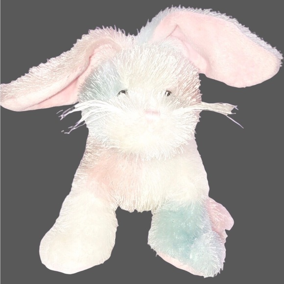 Ganz Webkinz Plush White Pink Blue Soft Stuffed Collectable “Cotton Cand… - Picture 1 of 8